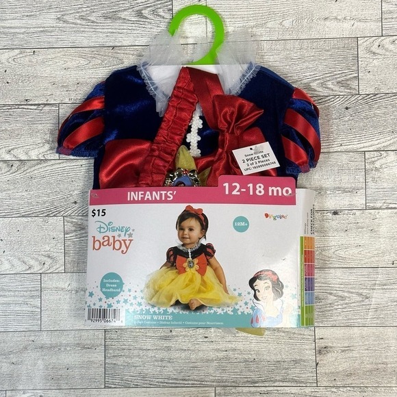 NWT | Disney Baby | Infants’ Snow White Costume | 12-18 Months - Picture 1 of 4